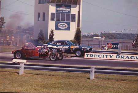 Tri-City Dragway - Summer 1974 From Joel Bramblett (newer photo)